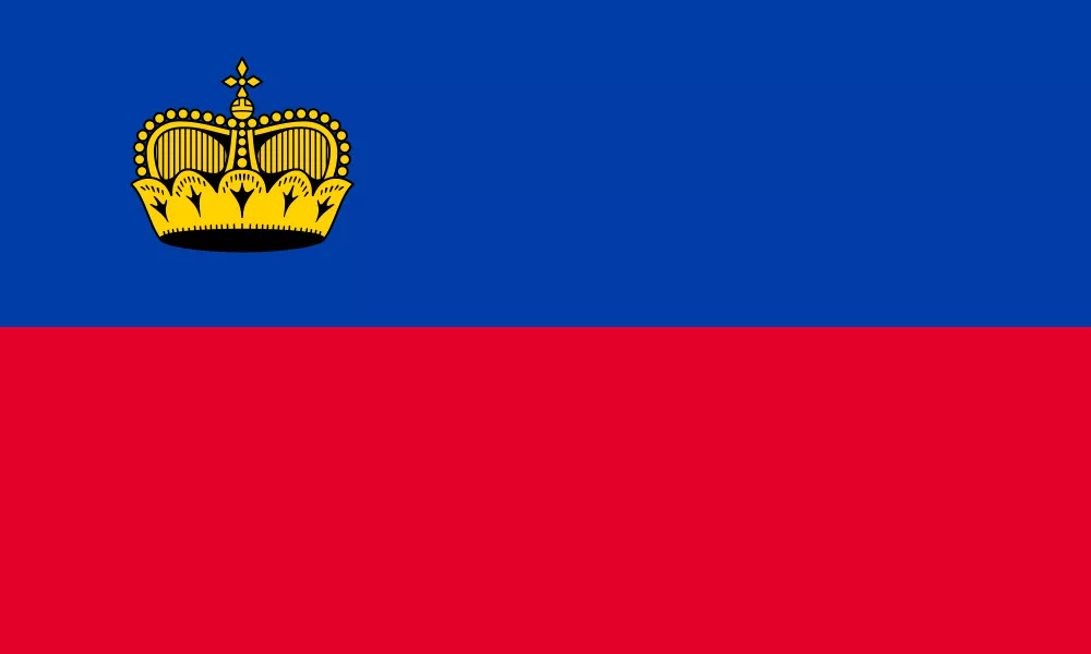 Liechtenstein Flag